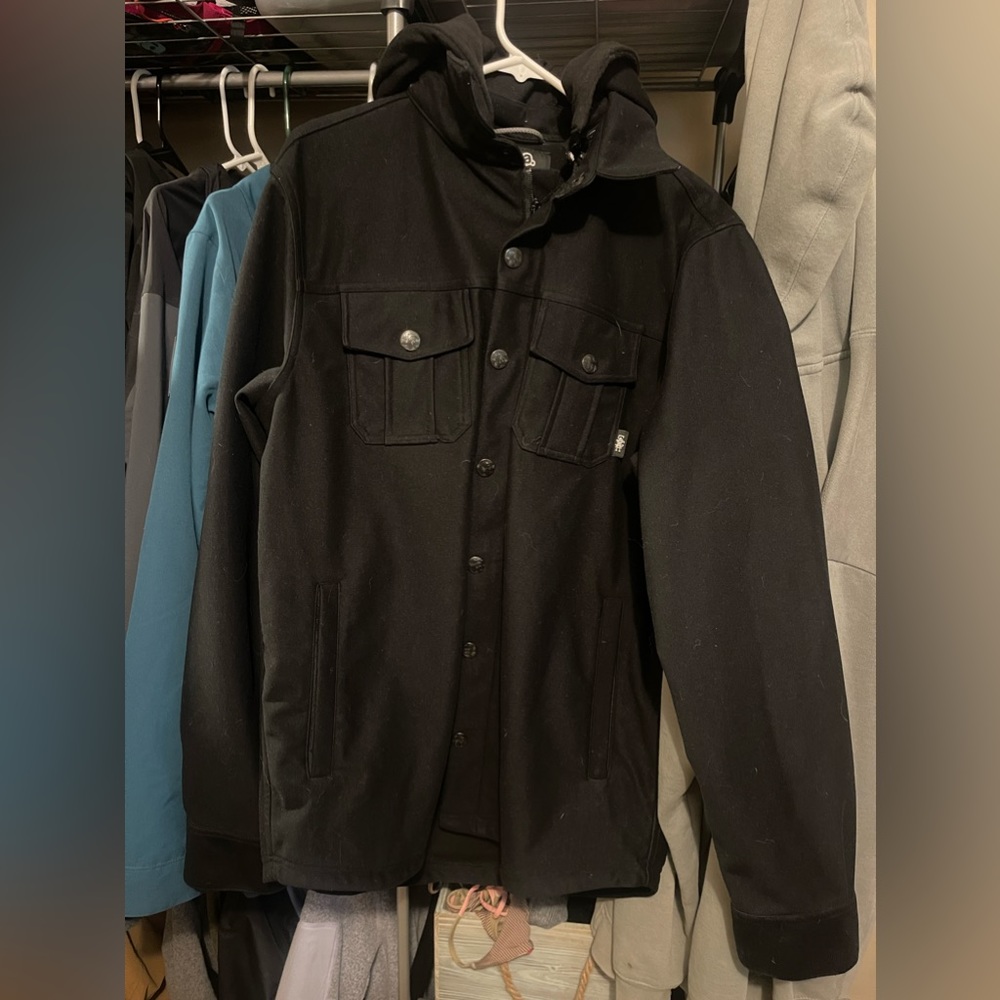 Size large hooded jacket